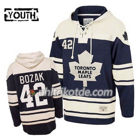 Toronto Maple Leafs Tyler Bozak 42 Blau Sawyer Hooded Sweatshirt - Kinder